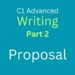 C1 Advanced Writing Part 2: Proposal